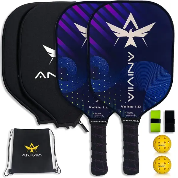 Aniviia Carbon Fiber Pickleball Paddle Set