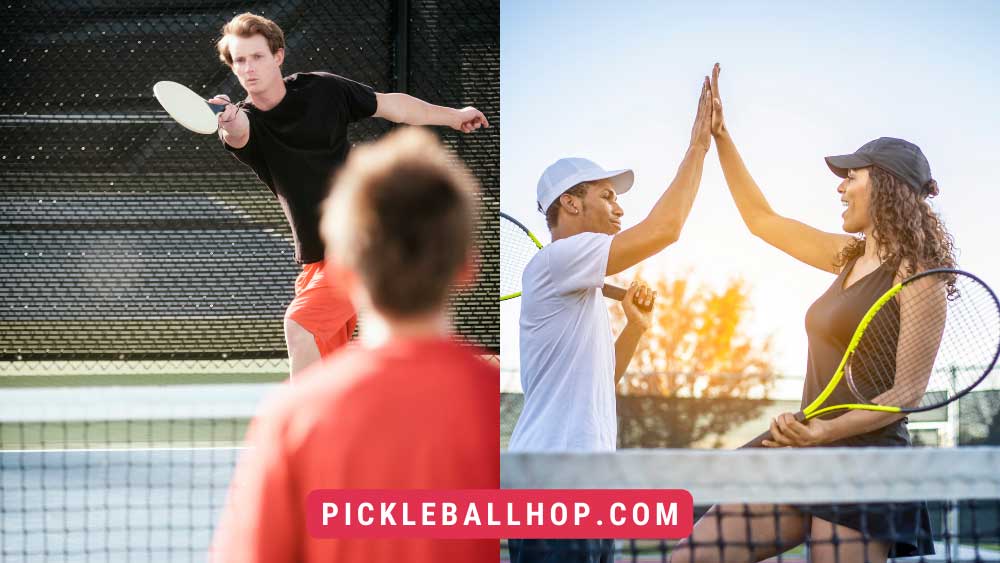 Is Pickleball Easier than Tennis? Why? Pickleball Hop