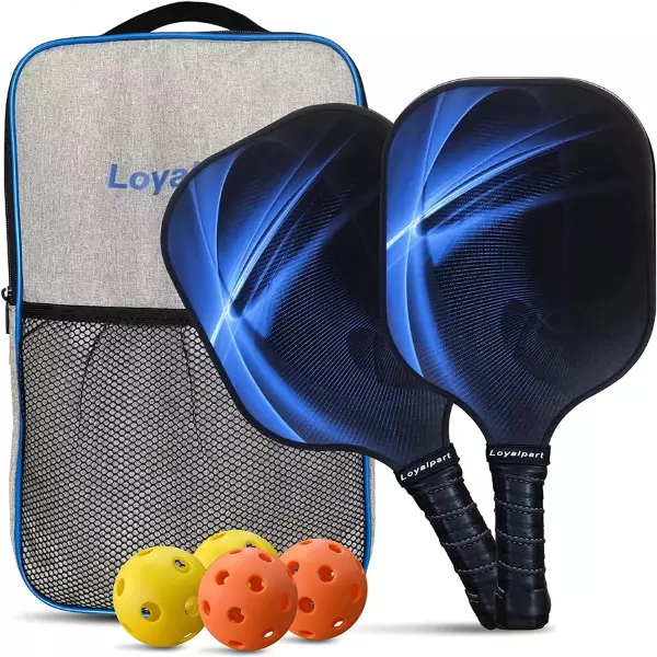 LOYALPART Carbon Fiber Pickleball Paddles