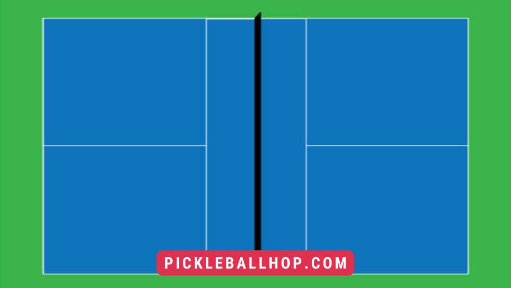 Pickleball court colors