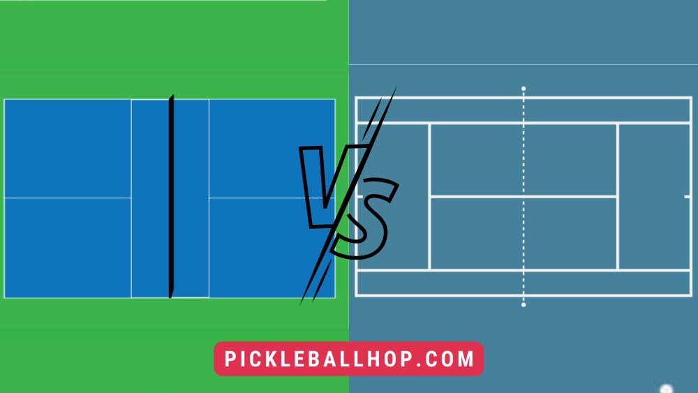 Pickleball Court vs Tennis Court Explained in 2023 Pickleball Hop