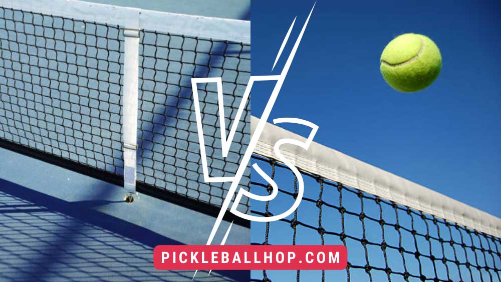 Pickleball Net vs. Tennis Net