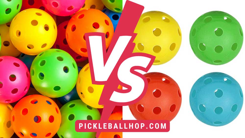 Pickleball vs Wiffle Ball