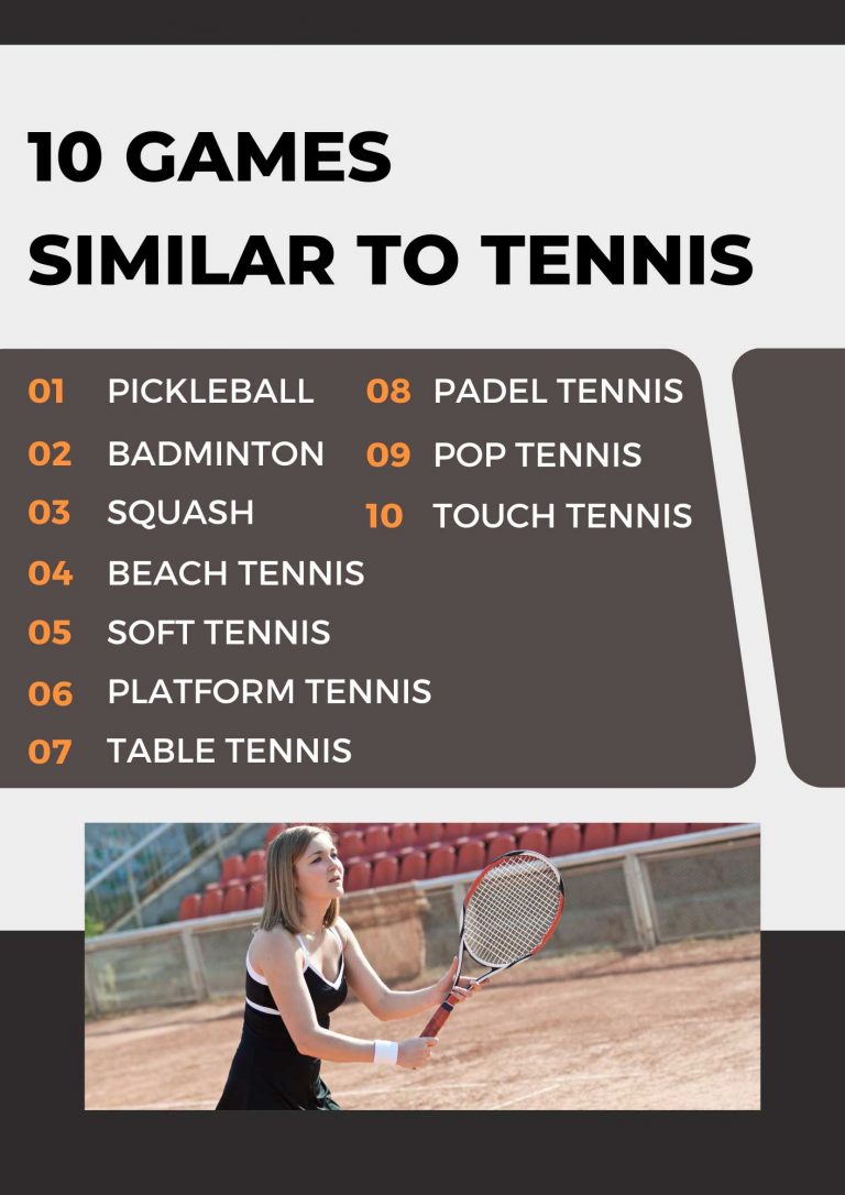 10 Games Similar To Tennis That'll Keep You Active Pickleball Hop