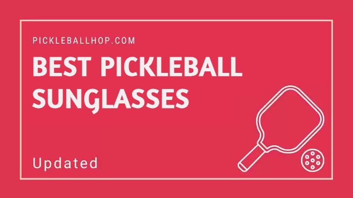 best pickleball sunglasses